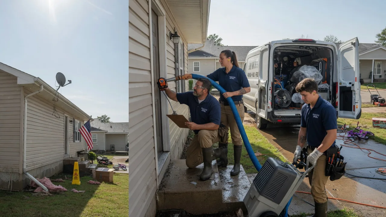 Ceiling Water Damage Restoration in Pfeifer, KS near me